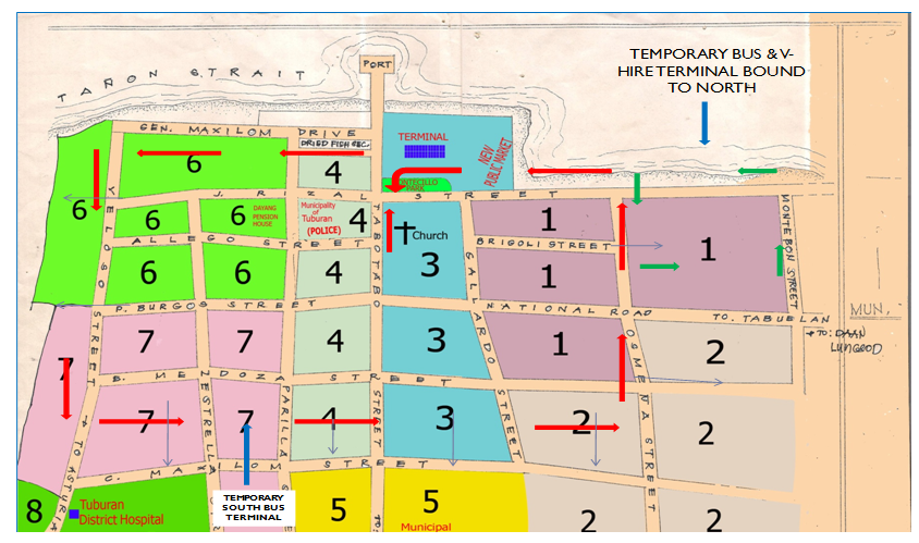 Tuburan Fiesta 2012 Traffic Guideline